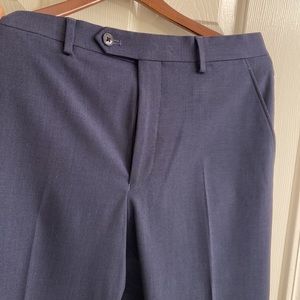 Mens ALFANI Suit Pant, Blue - 33W 30L